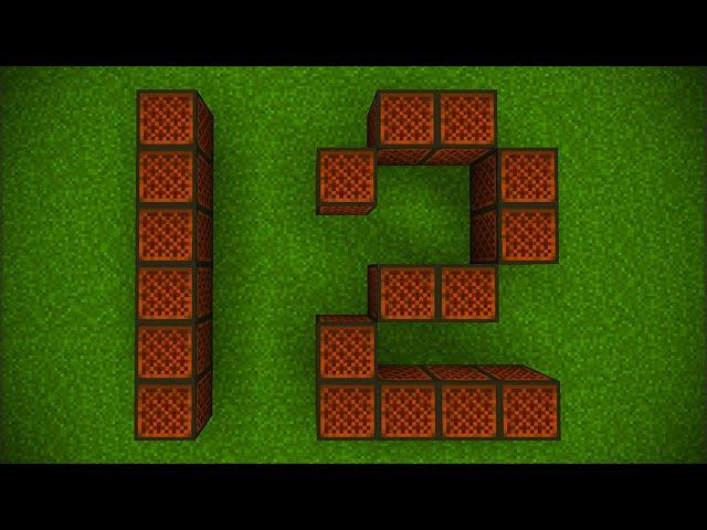 12 Amazing Note Block Songs in Minecraft made by Players