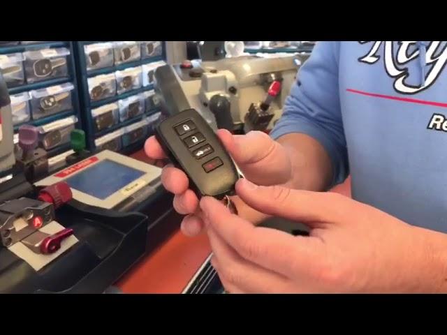 How to cut the thin Lexus laser emergency key with the Bianchi 994 key machine