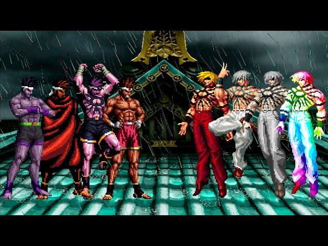 [KOF Mugen] Joe Higashi Team vs Boss Orochi Team