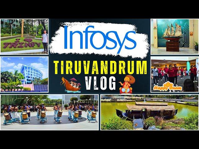 Infosys Trivandrum DC Vlog | Infosys Trivandrum Onam Celebartion 2024 starts| Sharmilan Vipokan