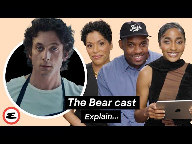 The Bear's Ayo Edebiri, Lionel Boyce & Liza Colón-Zayas Talk the New Season | Explain This | Esquire