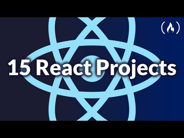 Code 15 React Projects - Complete Course