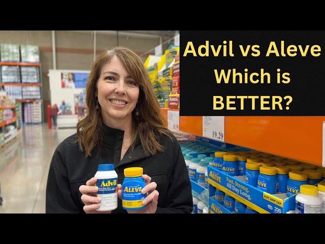 Advil vs Aleve - Which is BETTER?