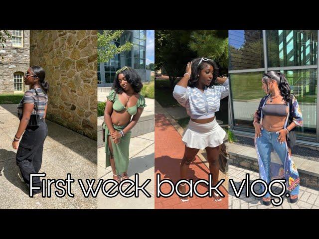 FIRST WEEK BACK (cheyney university) || nitaa m.