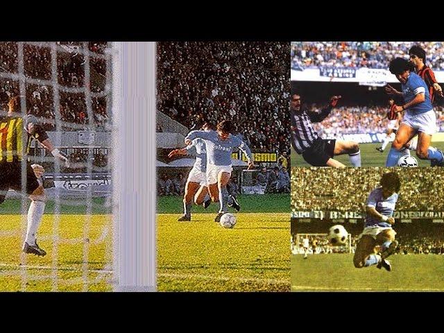 Hero of Legend  Maradona in Napoli - Goals 720p