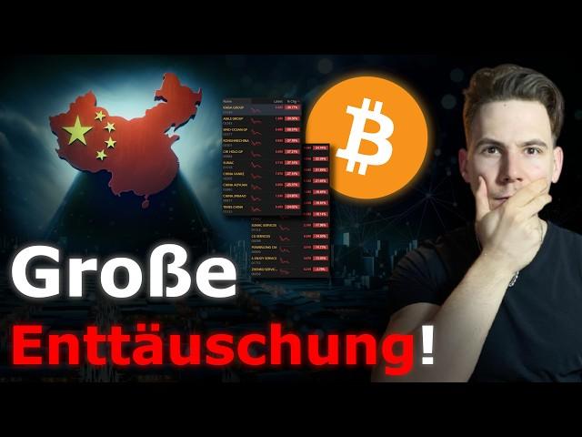 Bitcoin: MEGA-Rückzahlungsplan GENEHMIGT! China Liquidität ENTTÄUSCHT?!