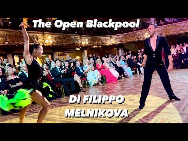 Stefano Di Filippo - Anna Melnikova | The Blackpool Open 2022 | Cha-cha-cha | Professional Latin