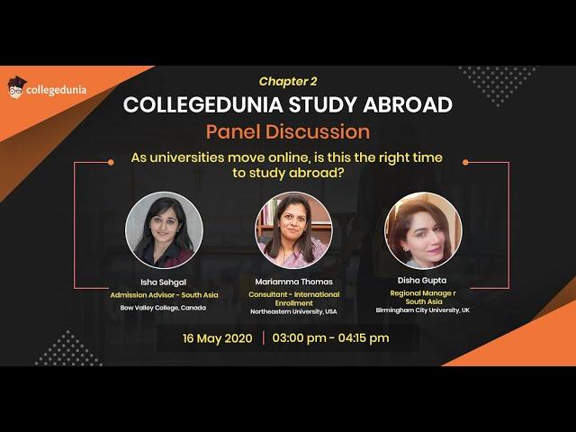 Collegedunia Study Abroad || As Universities Move Online, is this the Right Time to Study Abroad?