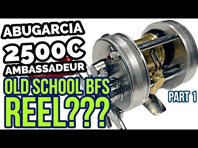  A 45 YEAR OLD BFS REEL that BOMBS??? ABU GARCIA 2500C First Look: Part 1