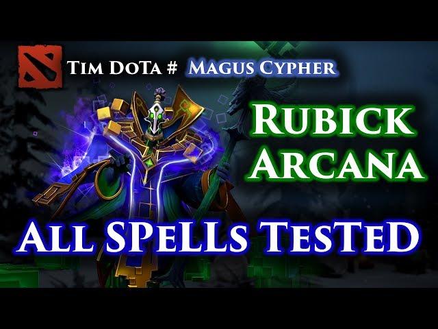 Dota 2 Rubick Arcana | All Spells | Shortcuts Below | Tim Dota