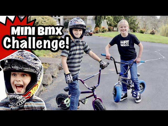 MINI BMX TRICK CHALLENGE!!