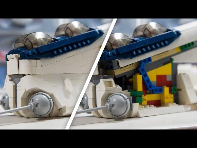 LEGO Republic Gunship Build Log #5 - Reiterations