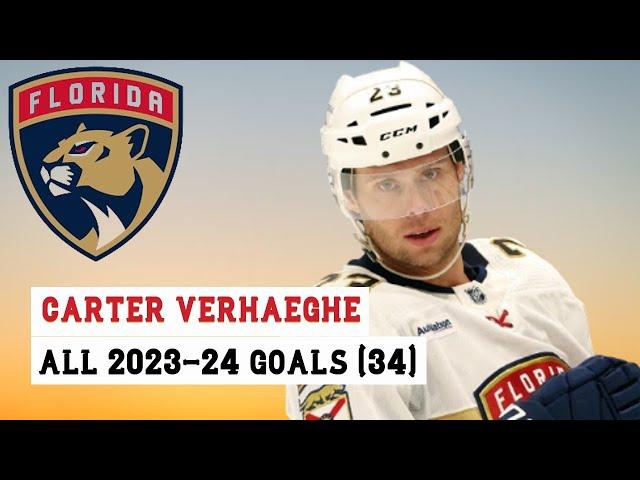 Carter Verhaeghe (#23) All 34 Goals of the 2023-24 NHL Season