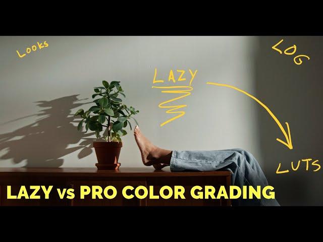 Lazy vs Pro Color Grading | DaVinci Resolve