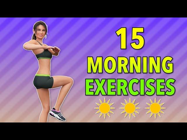 15 Morning Exercises To Do At Home - No Jumping Routine