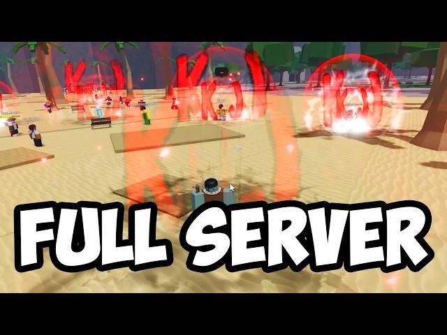 This ENTIRE SERVER Used the KJ ULTIMATE MODE in The Strongest Battlegrounds