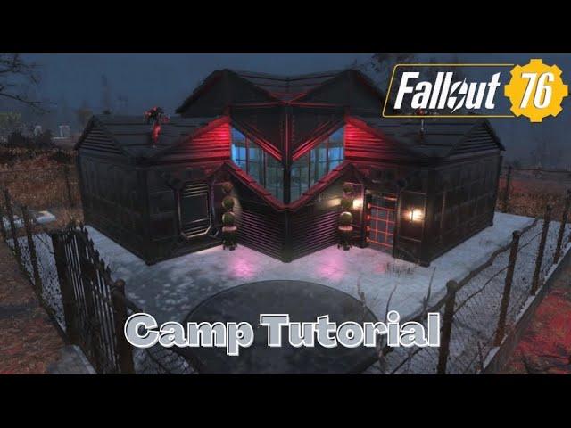 Fallout 76 Camp Tutorial : Enclave Base