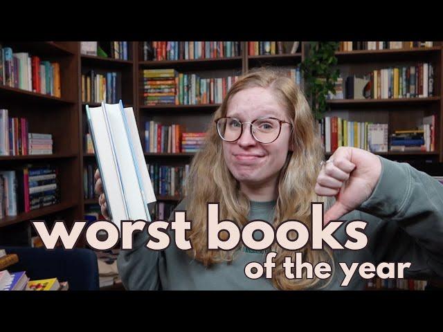 WORST books of 2024