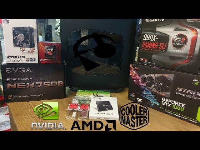 PC Build Time Lapse - AMD FX8350 & GTX 1060