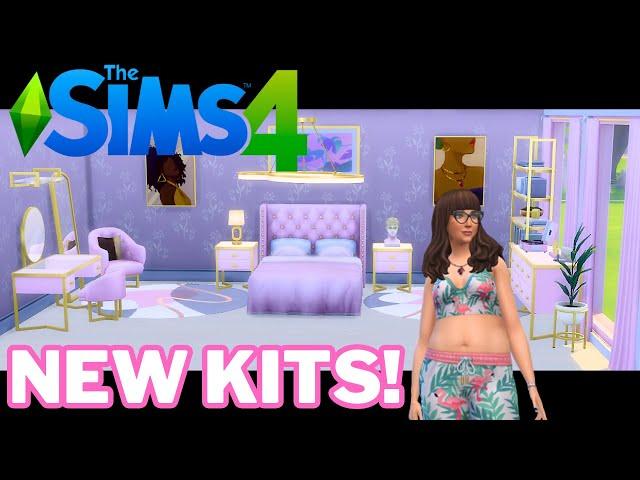 Every item in both new Sims 4 kits | Poolside Splash CAS kit and Modern Luxe build/buy kit