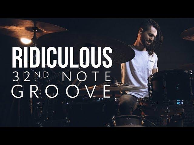 Ridiculous 32nd Note Groove | Drum Lesson w/ Orlando Drummer