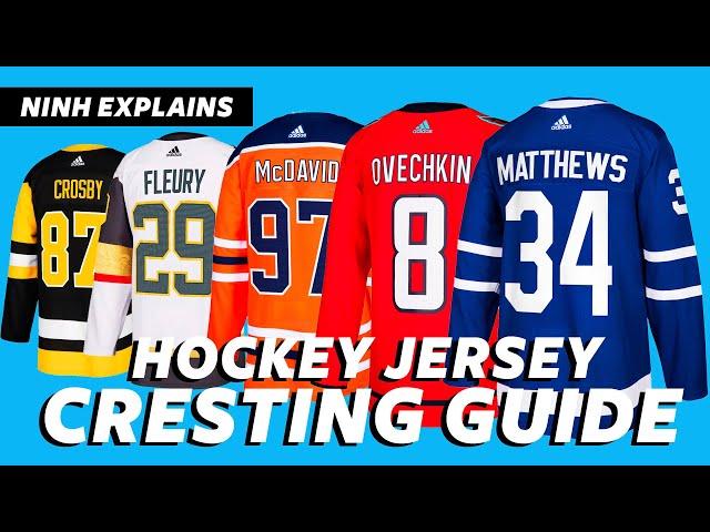  Hockey Jersey Cresting Guide - Tackle Twill Pro Customizing w/ Name and Number