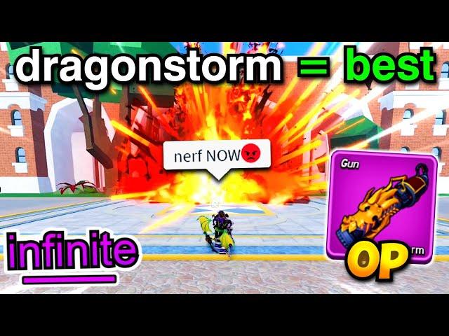 The NEW Dragonstorm Gun Is NOW Better Than EVERYTHING In Blox Fruits...