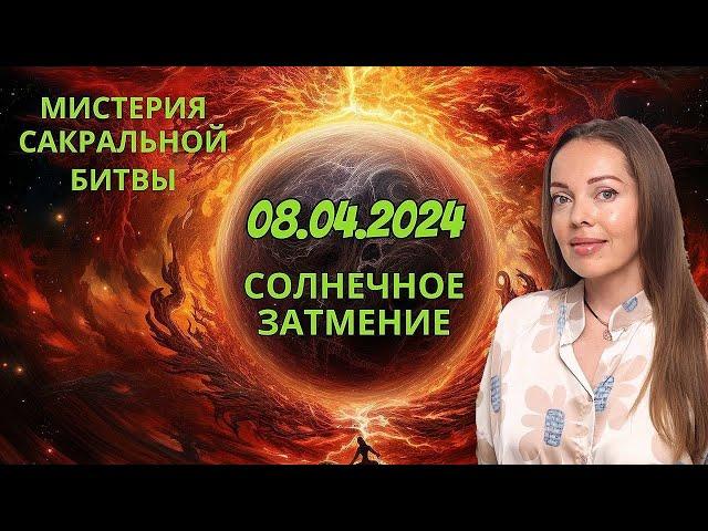 Солнечное затмение 8 апреля 2024 года. Сакральная битва или Спасите наши Души