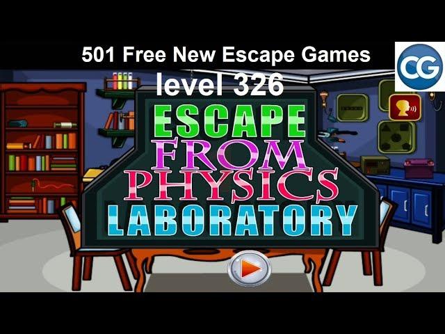 [Walkthrough] 501 Free New Escape Games level 326 - Escape from physics laboratory - Complete Game