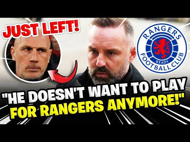  BREAKING NEWS! PLAYER DROPS BOMBSHELL! RANGERS FC NEWS!