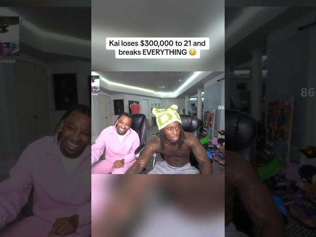 Kai Cenat Loses 300k to 21 Savage 