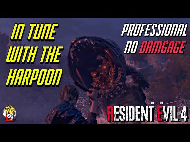 In Tune With The Harpoon (Professional Mode No Damage) | Resident Evil 4 Remake TUTORIAL