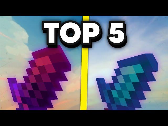 Top 5 PvP Texture Packs For Minecraft Bedrock 1.20!