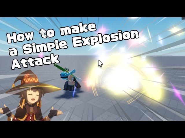 How to make a Simple Explosion Attack in Roblox Studio [Tutorial]