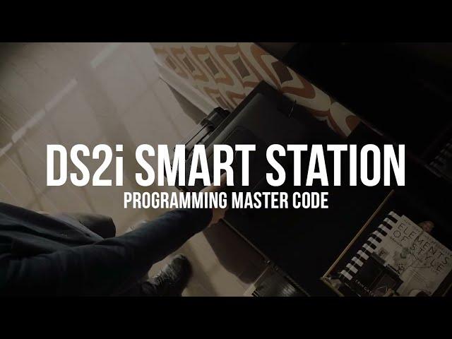 DS2i Smart Station Tutorial - Programming Master Code