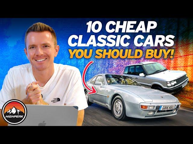 10 CHEAP MODERN CLASSIC CARS YOU SHOULD ACTUALLY BUY!