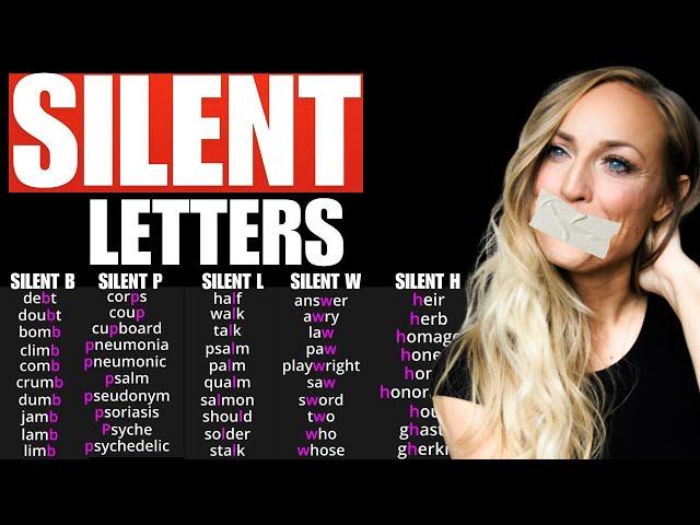 Important Silent Letter Words (+FREE e-BOOK)