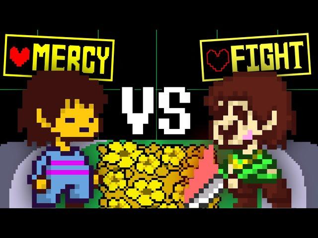 Undertale, but it's Frisk VS Chara