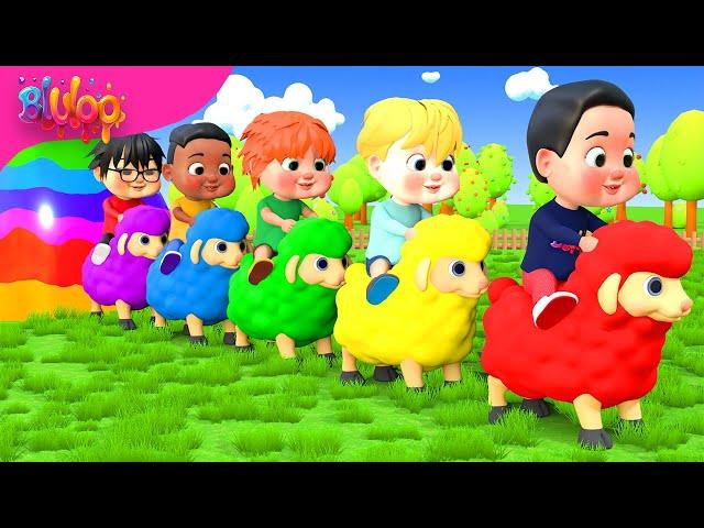 Baa Baa Black Sheep | BluLoo Nursery Rhymes & Kids Songs