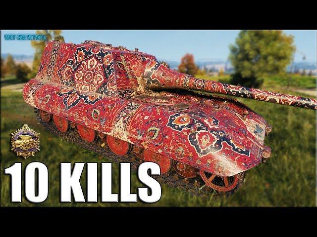 Яга показал кто здесь БОСС  World of Tanks Jagdpanzer E 100