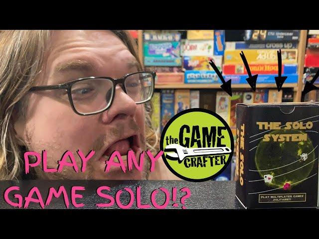 THIS TURNS ANY GAME INTO A SOLO GAME?! *The Solo System*