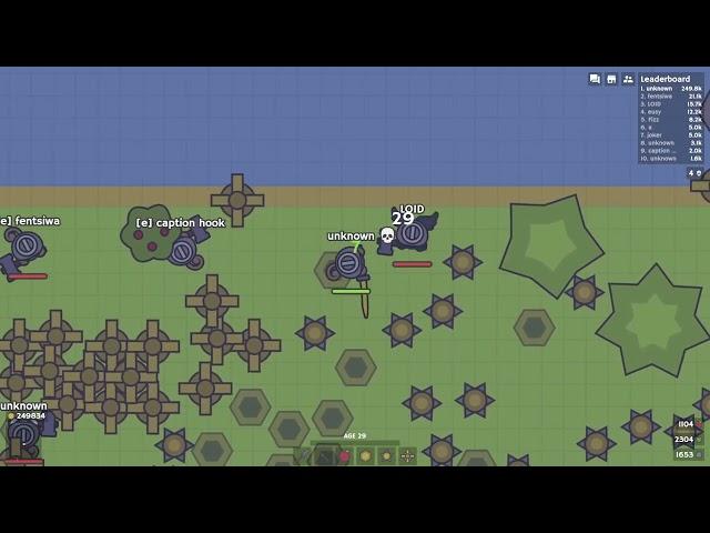 AE86 On 130 Ping VS Hackers - Best MooMoo.io Hacks VS Hackers