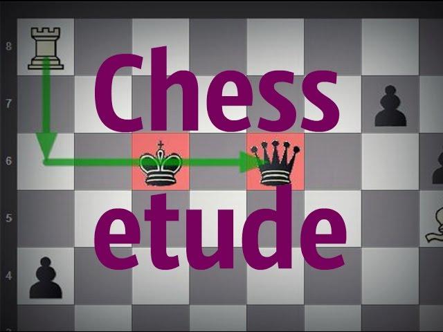 Chess etude\ chess school