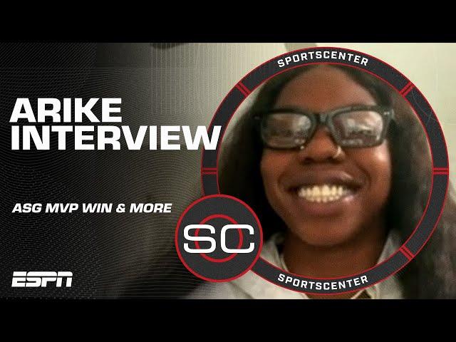 Arike Ogunbowale on winning WNBA All-Star Game MVP, Team USA roster & Caitlin Clark | SportsCenter