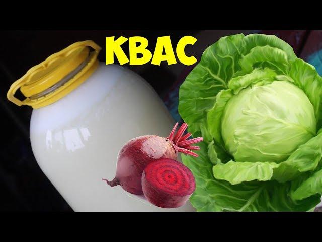 Капустный квас приготовление | Квас из редьки и свеклы.