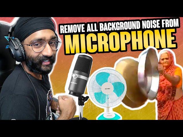 How To Remove Background Noise