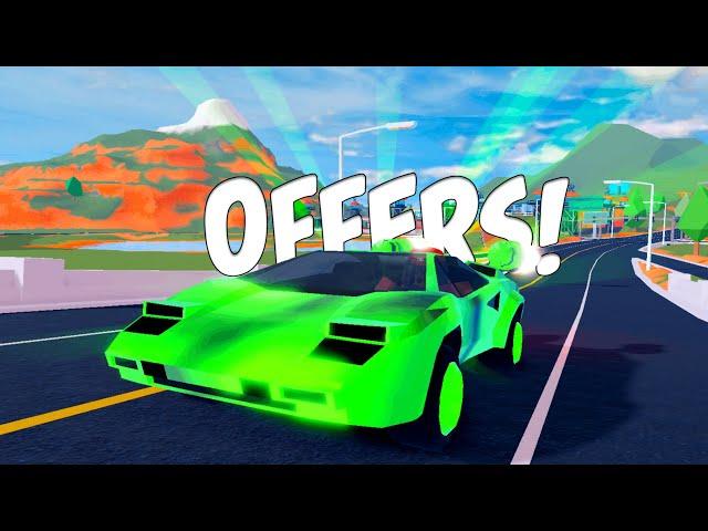 What People Offer For The Torero (Roblox Jailbreak)