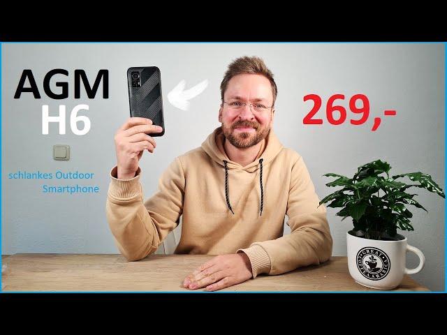 AGM H6 Smartphone Review: Schlankes und leichtes Rugged Phone mit 8GB/256GB/T606/IP69k /Moschuss.de