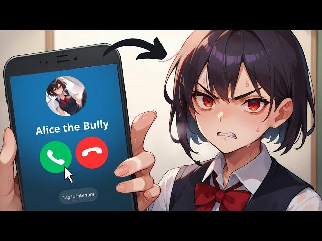 Character.ai But i Phone Call Alice the Bully and Confess...