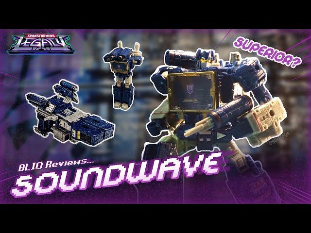 G1 Soundwave’s INFERIOR Brother is good? | Transformers Legacy Voyager SOUNDWAVE No-Speak Review!